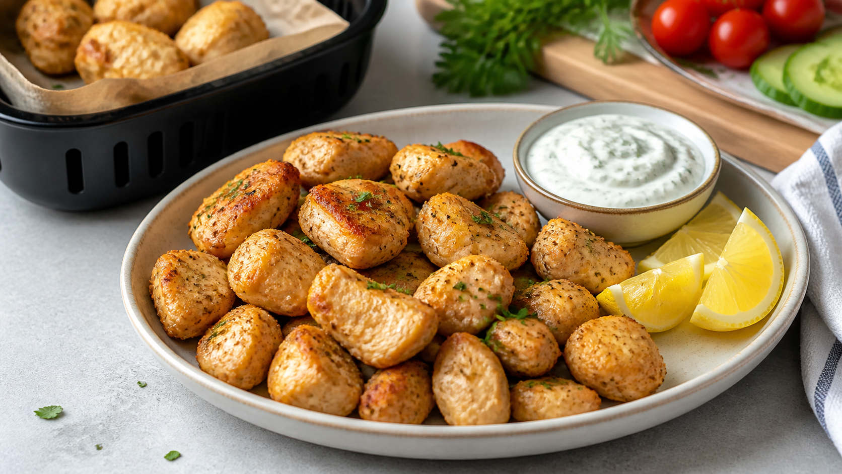 Air Fryer Chicken Bites