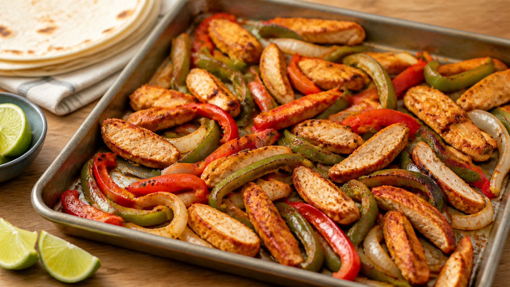 Air Fryer Chicken Fajitas