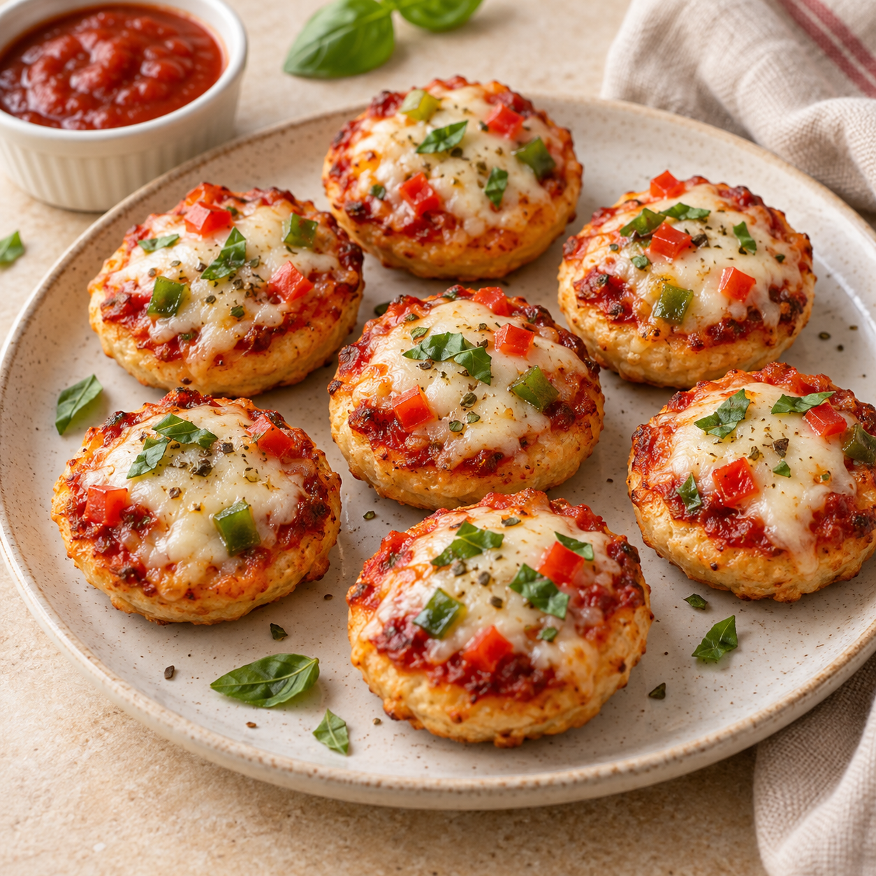 Air Fryer Mini Pizza Bites