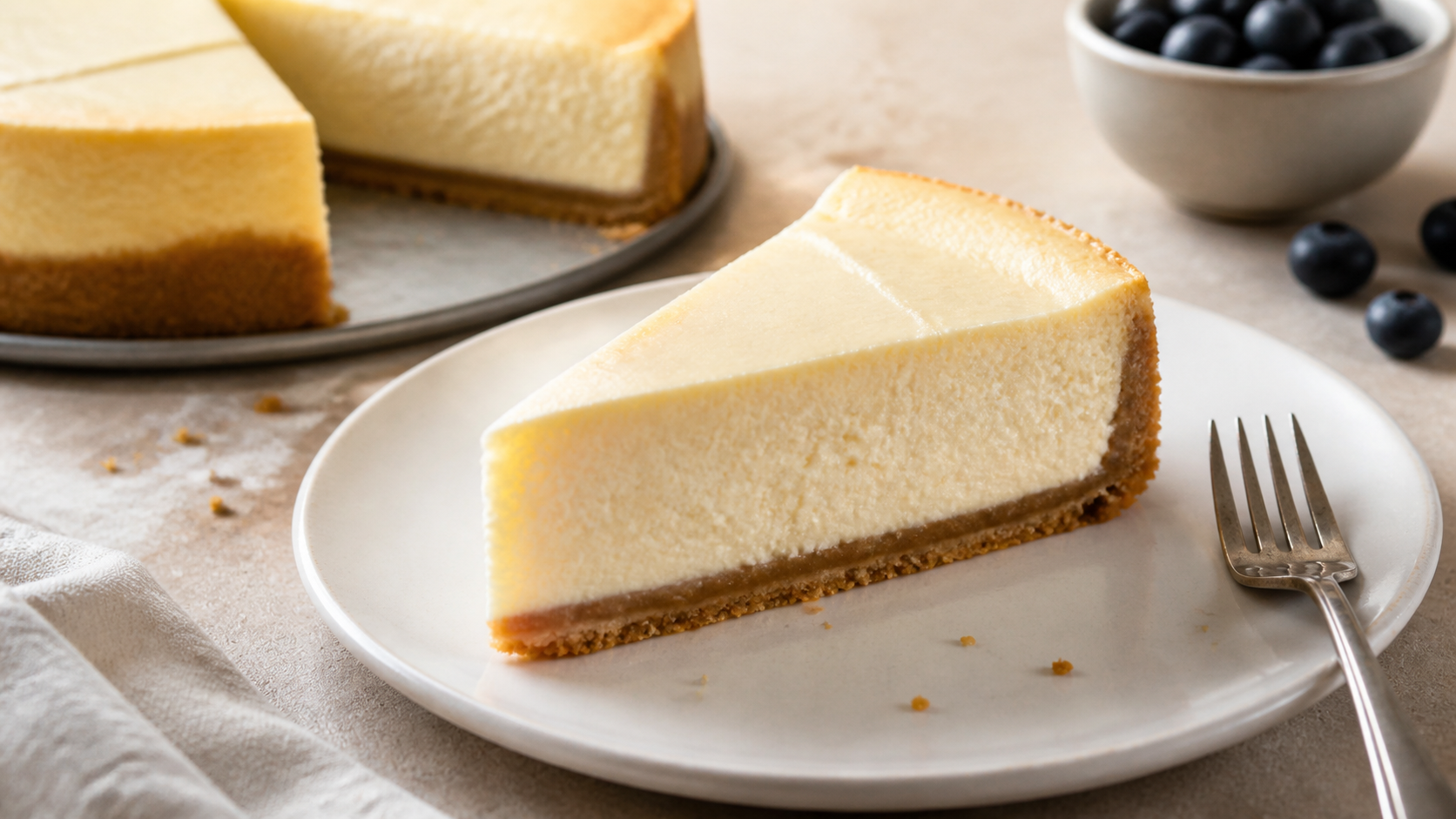 Classic New York Cheesecake