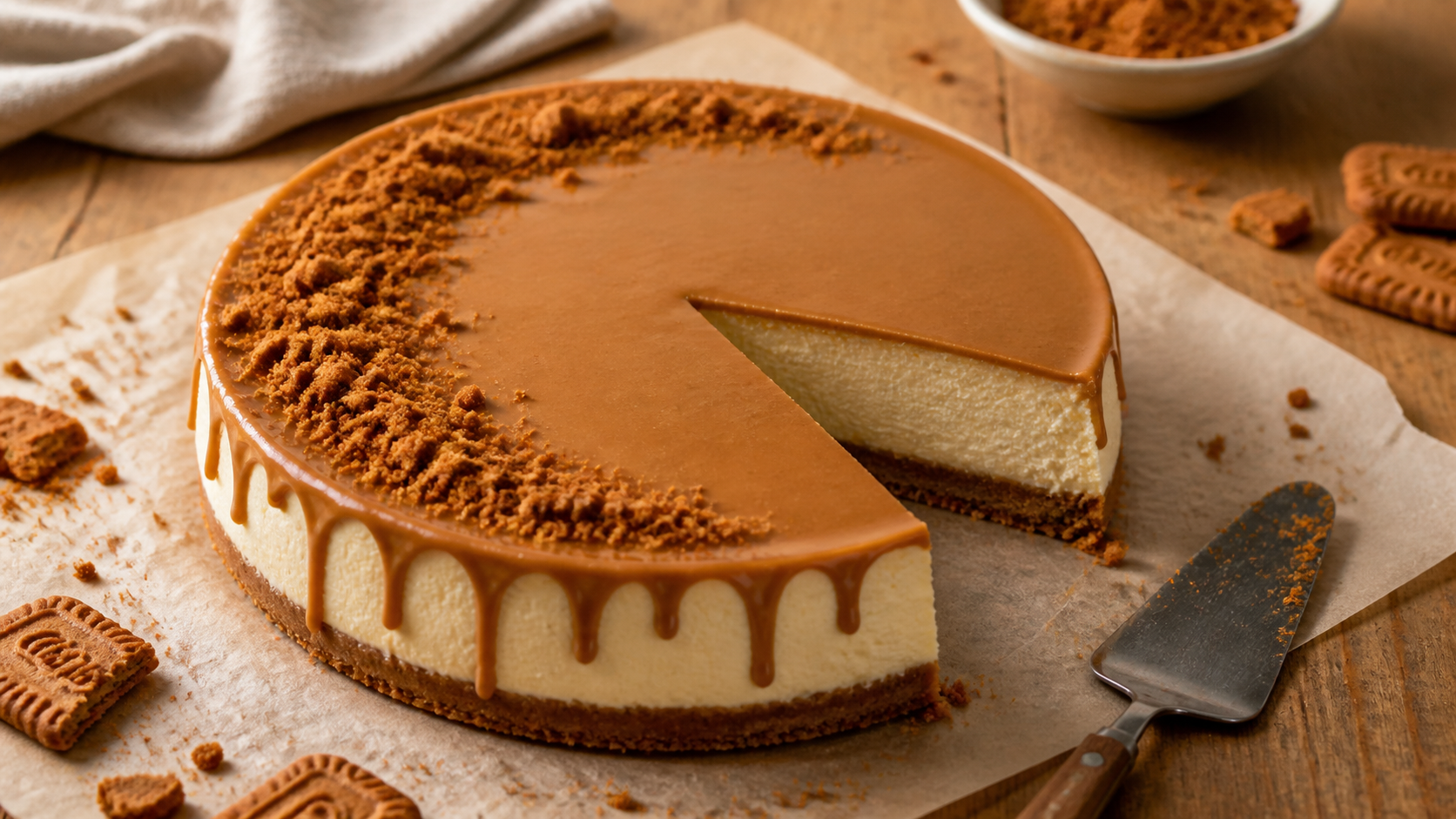 Lotus Biscoff Cheesecake