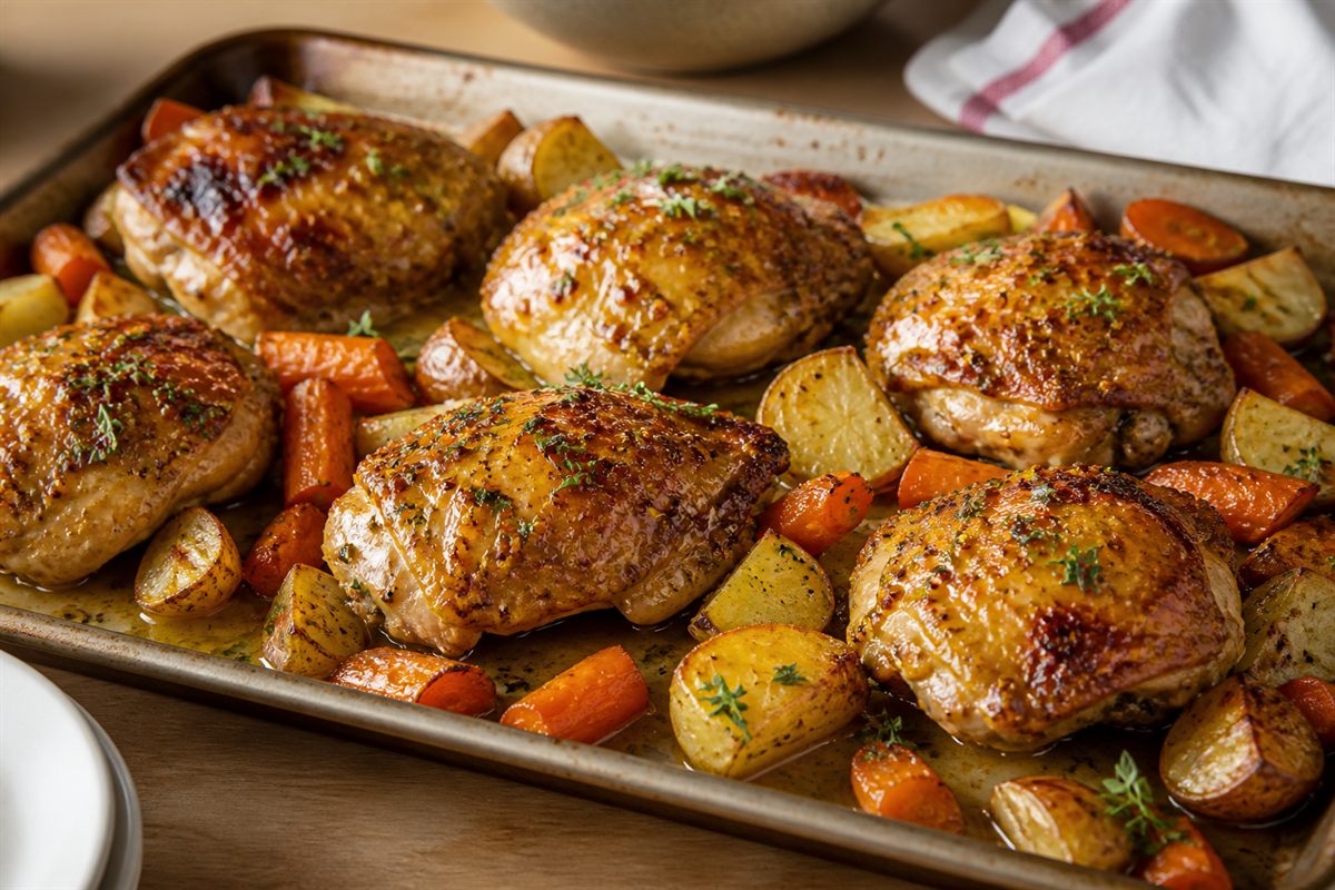 Maple Mustard Chicken